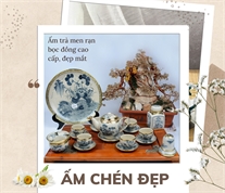 Bộ ấm chén sang trọng