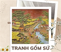 Tranh gốm sứ bền đẹp