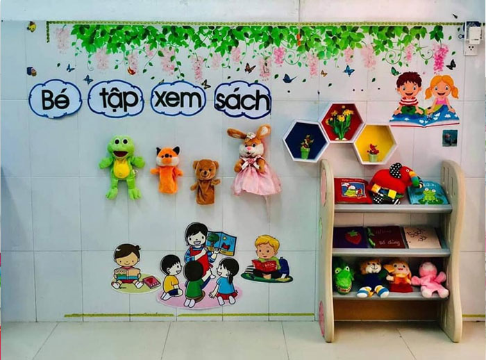 Tranh trang trí góc mầm non là do giáo viên và chủ thầu quyết định nhưng bạn nên tham khảo sở thích của trẻ con Tranh trang trí góc mầm non là do giáo viên và chủ thầu quyết định nhưng bạn nên tham khảo sở thích của trẻ con