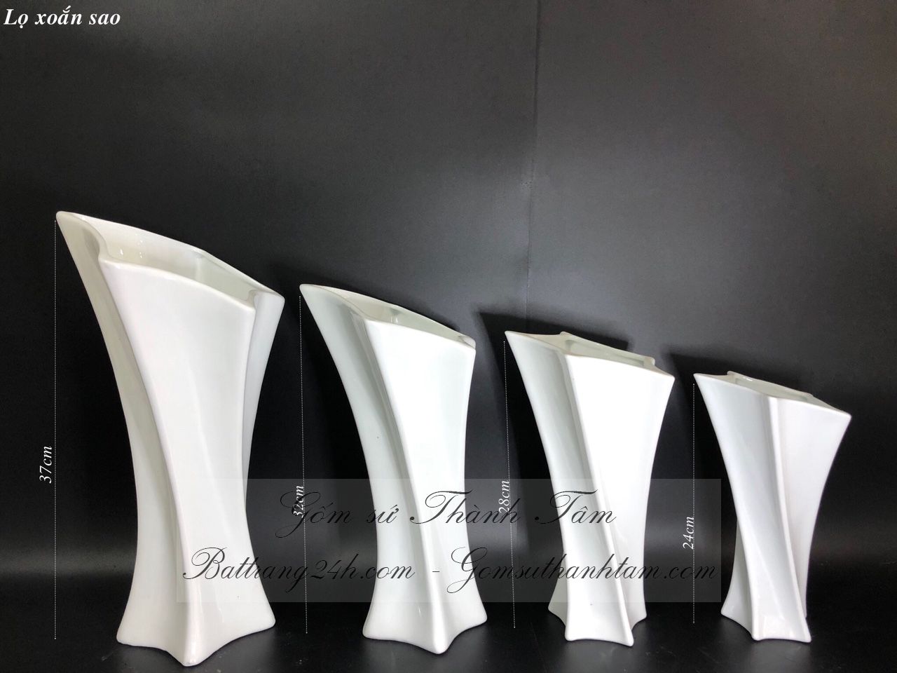 Mua bình lọ cắm hoa dáng hình trụ chuẩn Bát Tràng chính hãng nghệ thuật, bình lọ cắm hoa cao cấp chất lượng